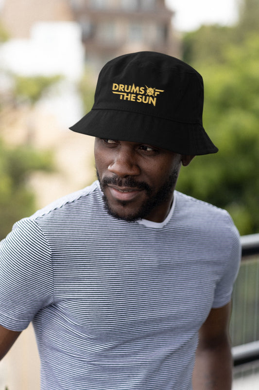 Drums of the Sun Old School Bucket Hat - BeExtra! Apparel & More