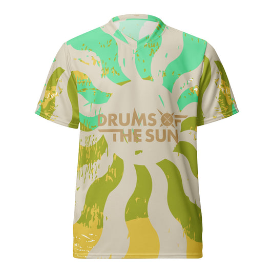 Drums of the Sun Recycled Unisex Sports Jersey - BeExtra! Apparel & More