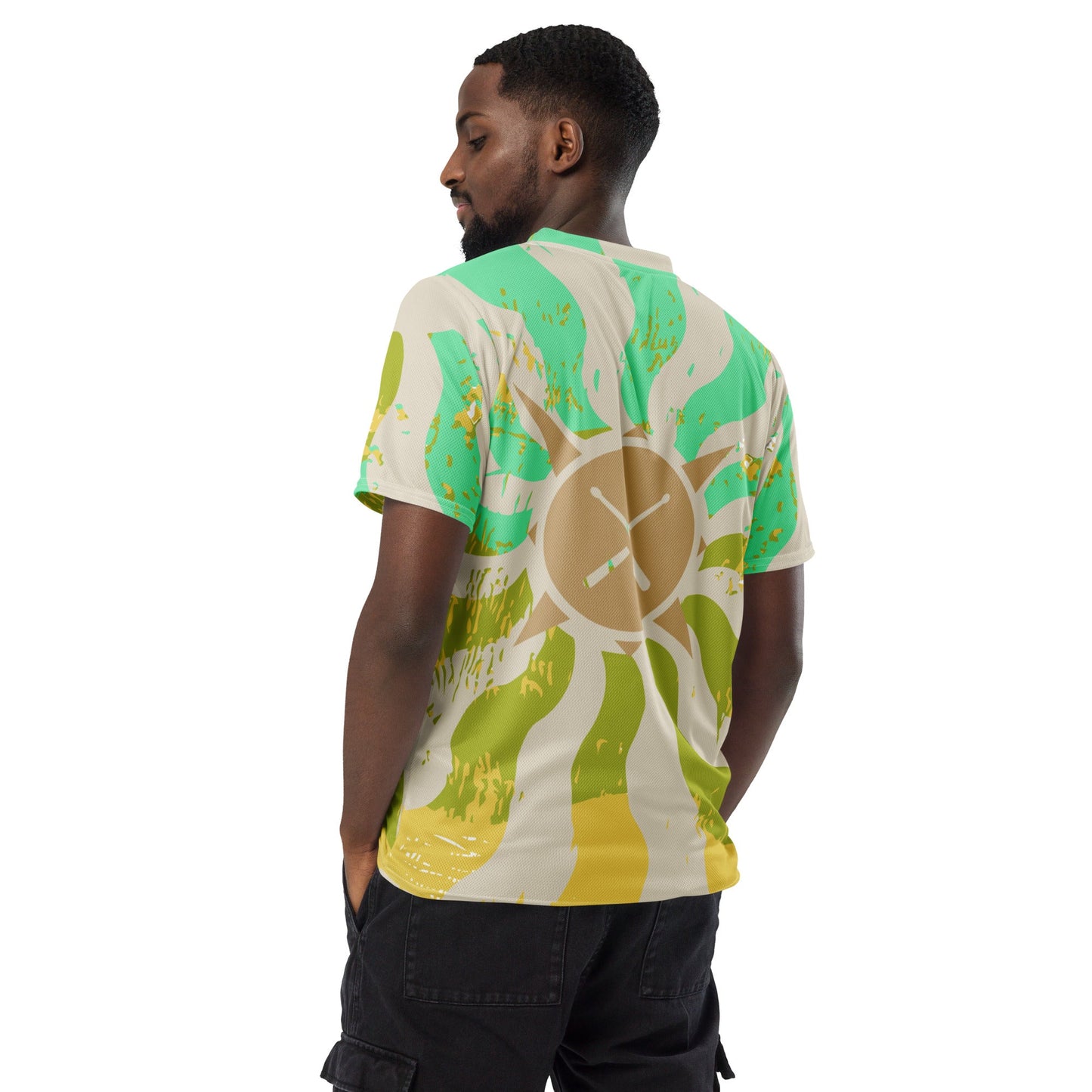 Drums of the Sun Recycled Unisex Sports Jersey - BeExtra! Apparel & More