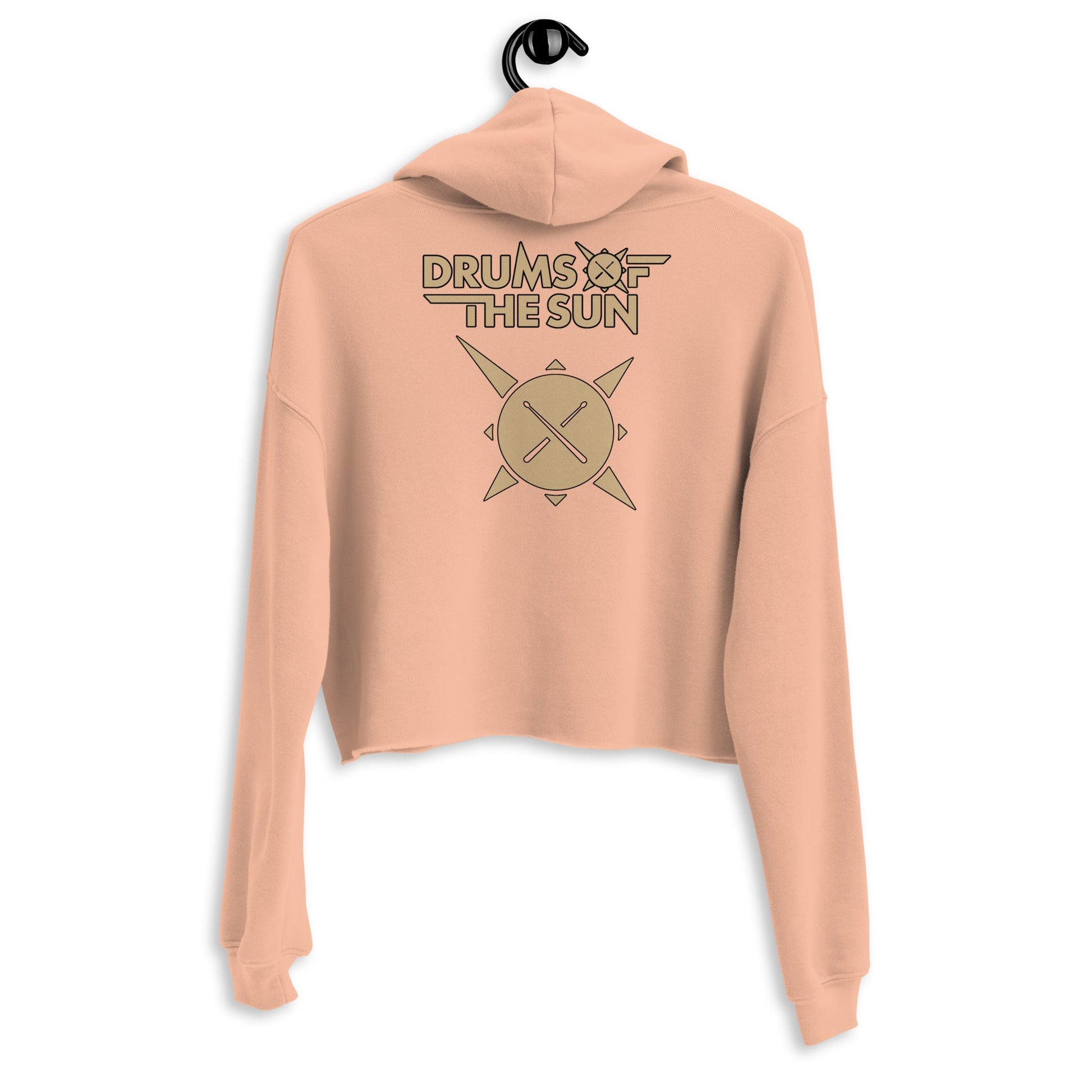 Drums of the Sun Soft Crop Hoodie - BeExtra! Apparel & More