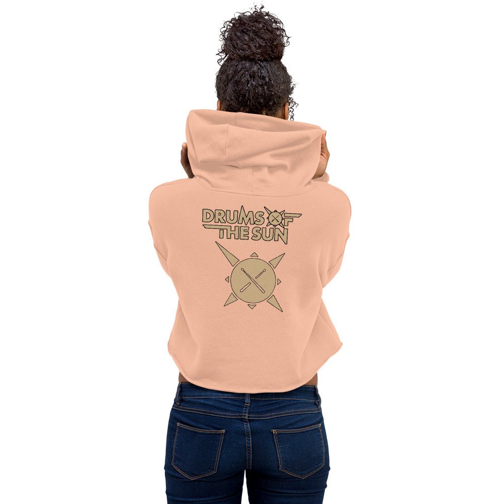 Drums of the Sun Soft Crop Hoodie - BeExtra! Apparel & More