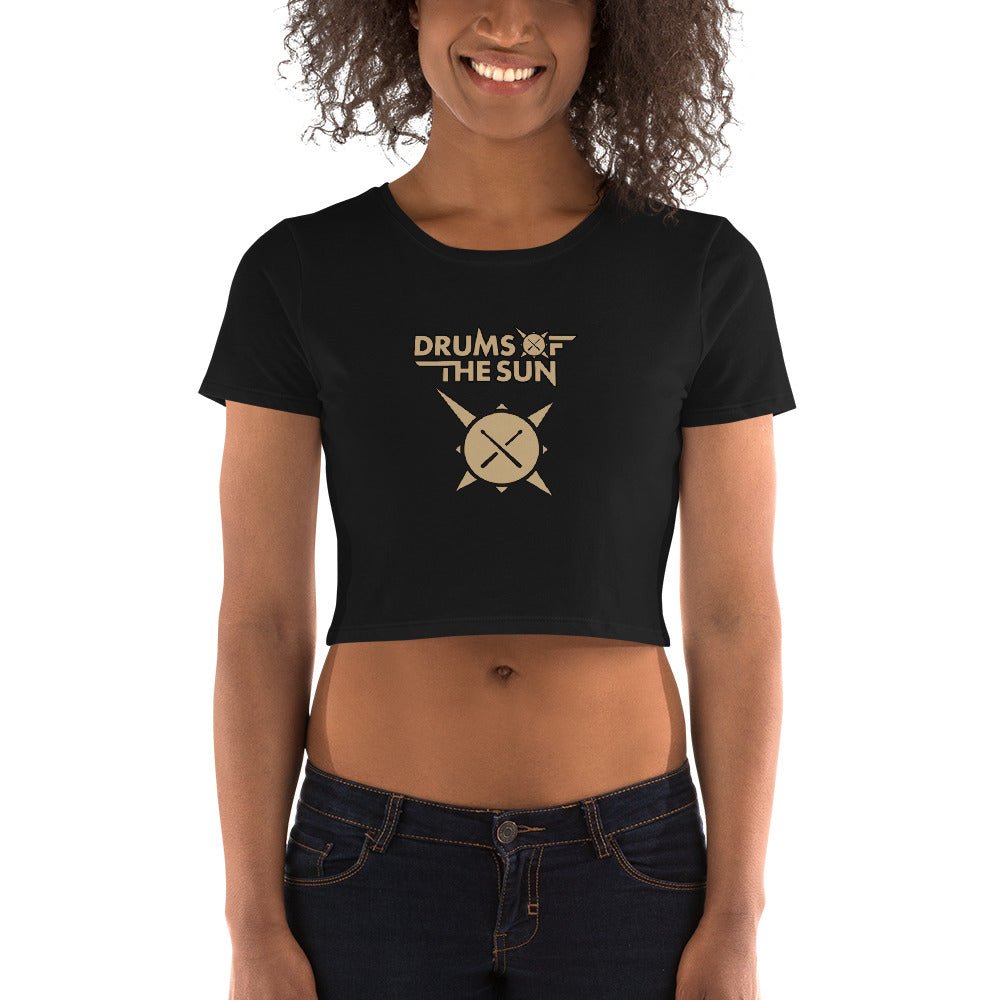 Drums of the Sun Women’s Crop Tee - BeExtra! Apparel & More