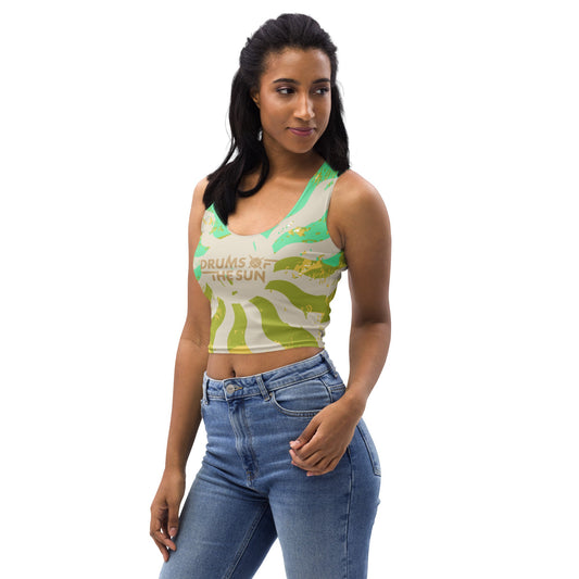 Drums of the Sun Women's Crop Top - BeExtra! Apparel & More