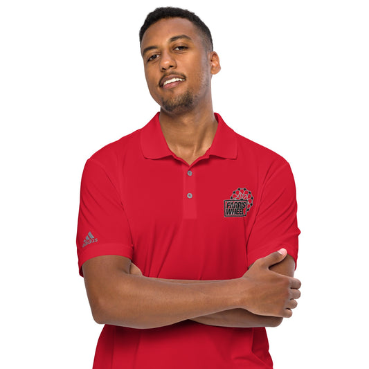 Farris Wheel Adidas Performance Polo Shirt - BeExtra! Apparel & More