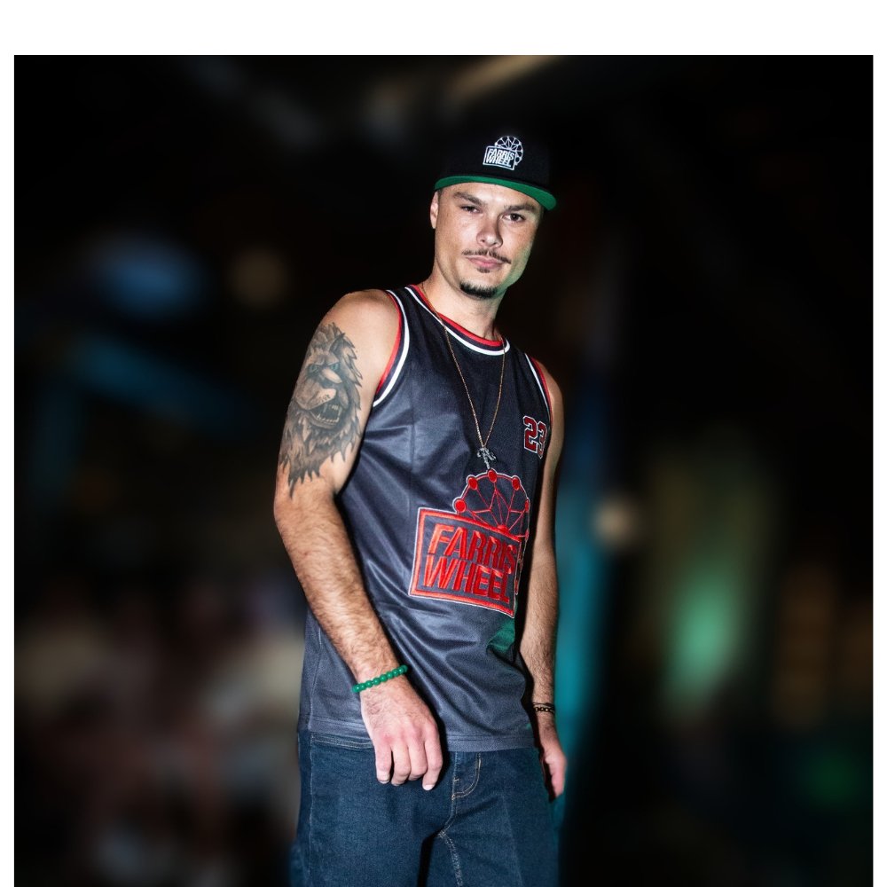 Farris Wheel Black Basketball Jersey - BeExtra! Apparel & More