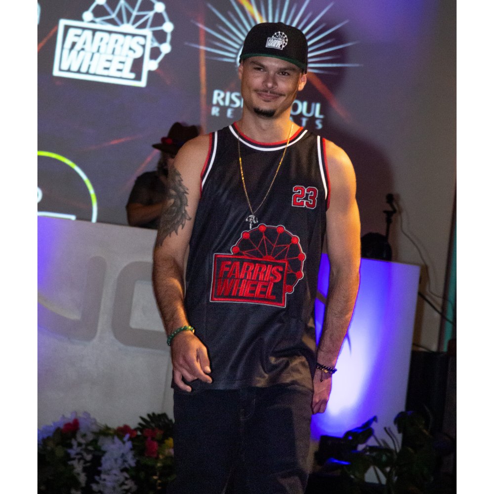 Farris Wheel Black Basketball Jersey - BeExtra! Apparel & More