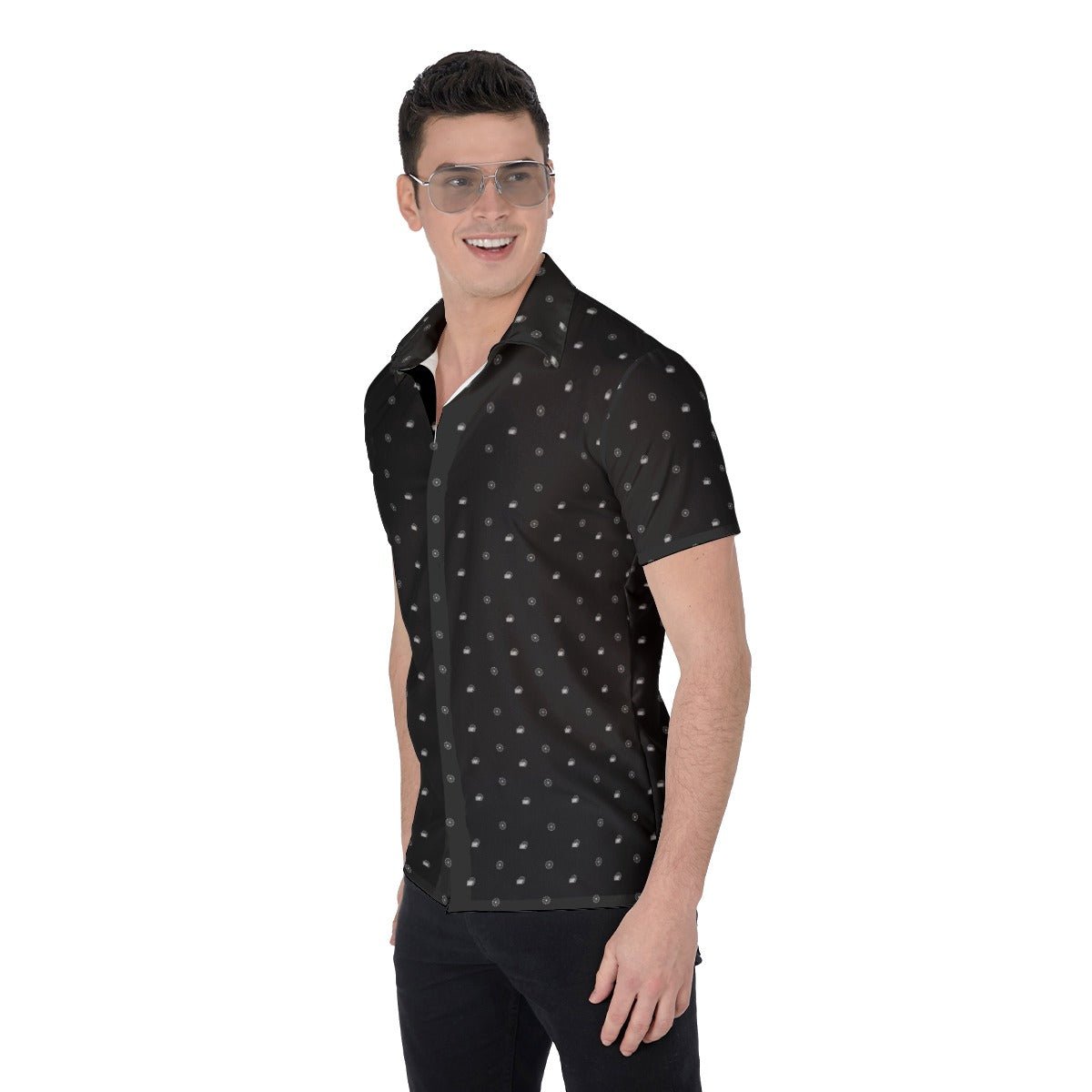 Farris Wheel Button-Up Men's Shirt - BeExtra! Apparel & More