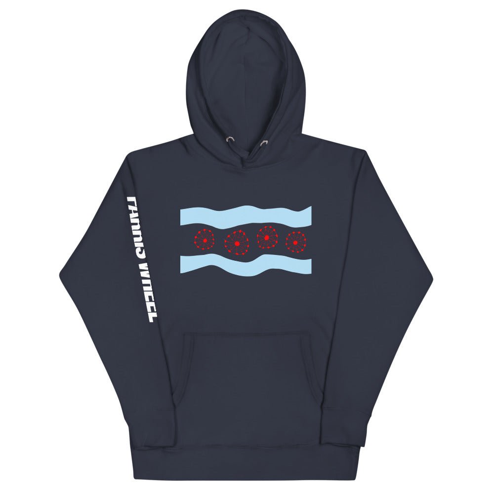Farris Wheel Chicago Acid House Unisex Hoodie - BeExtra! Apparel & More