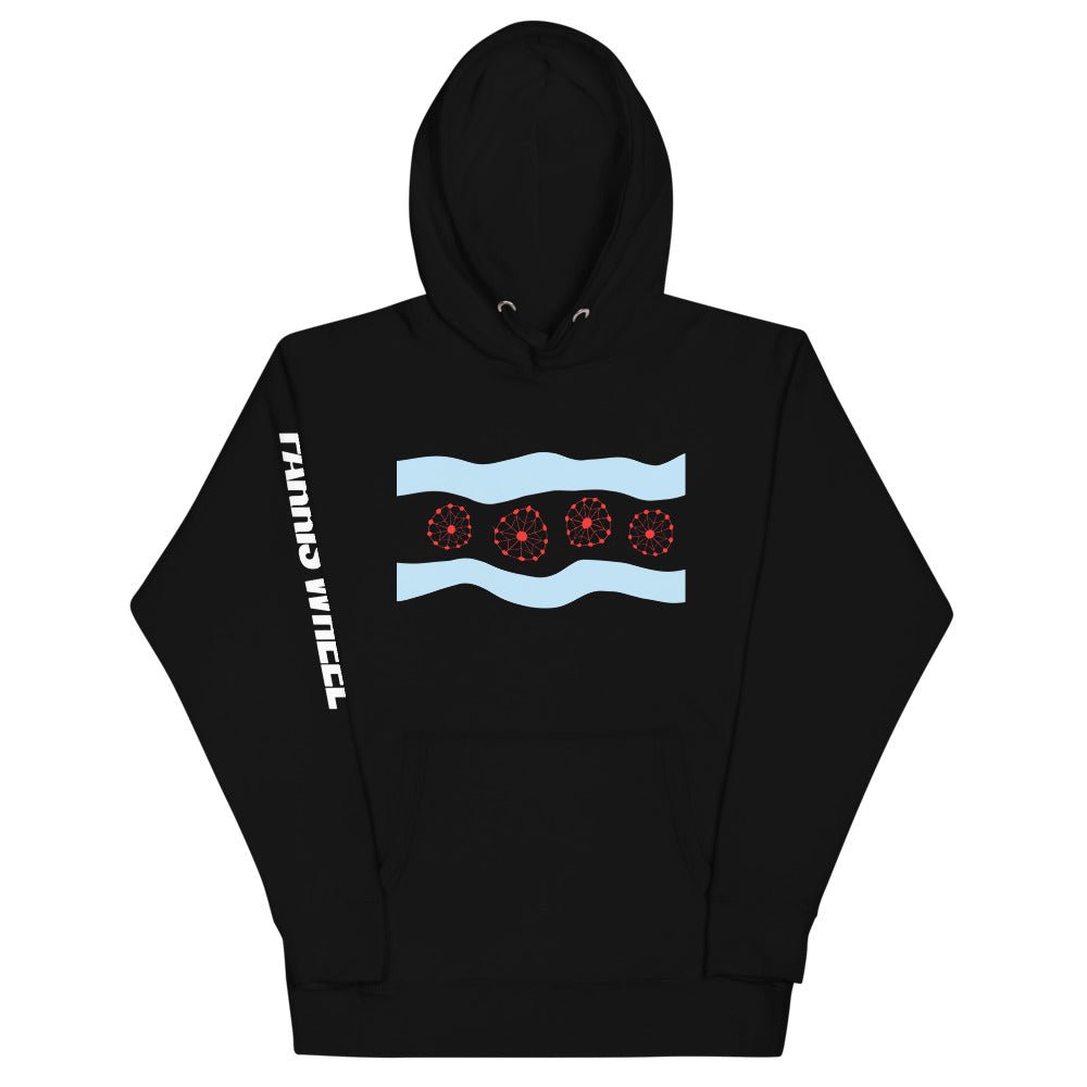 Farris Wheel Chicago Acid House Unisex Hoodie - BeExtra! Apparel & More
