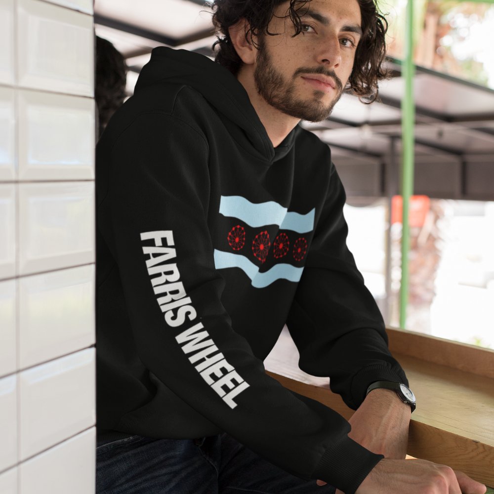 Farris Wheel Chicago Acid House Unisex Hoodie - BeExtra! Apparel & More