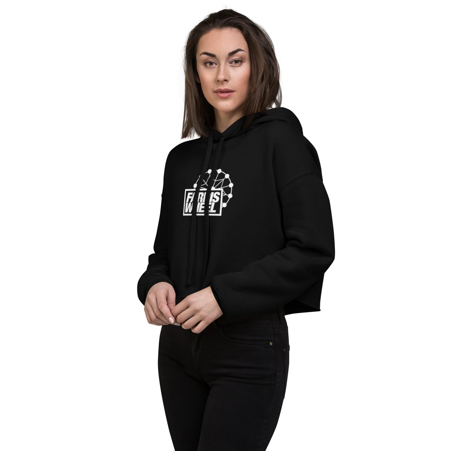 Farris Wheel Cropped Hoodie - BeExtra! Apparel & More