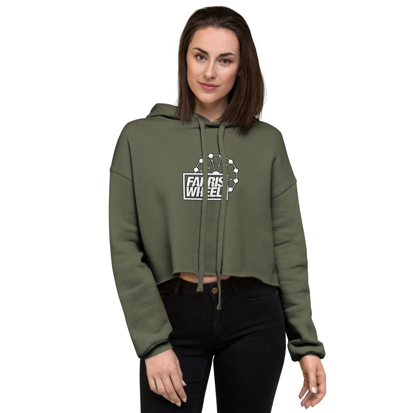 Farris Wheel Cropped Hoodie - BeExtra! Apparel & More