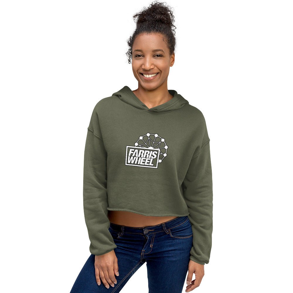 Farris Wheel Cropped Hoodie - BeExtra! Apparel & More