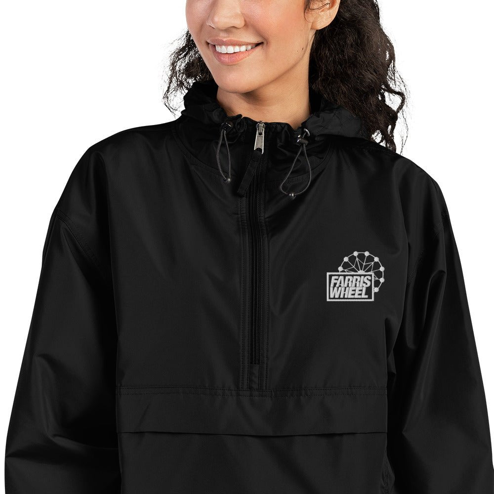 Farris Wheel Embroidered Champion Packable Jacket - BeExtra! Apparel & More