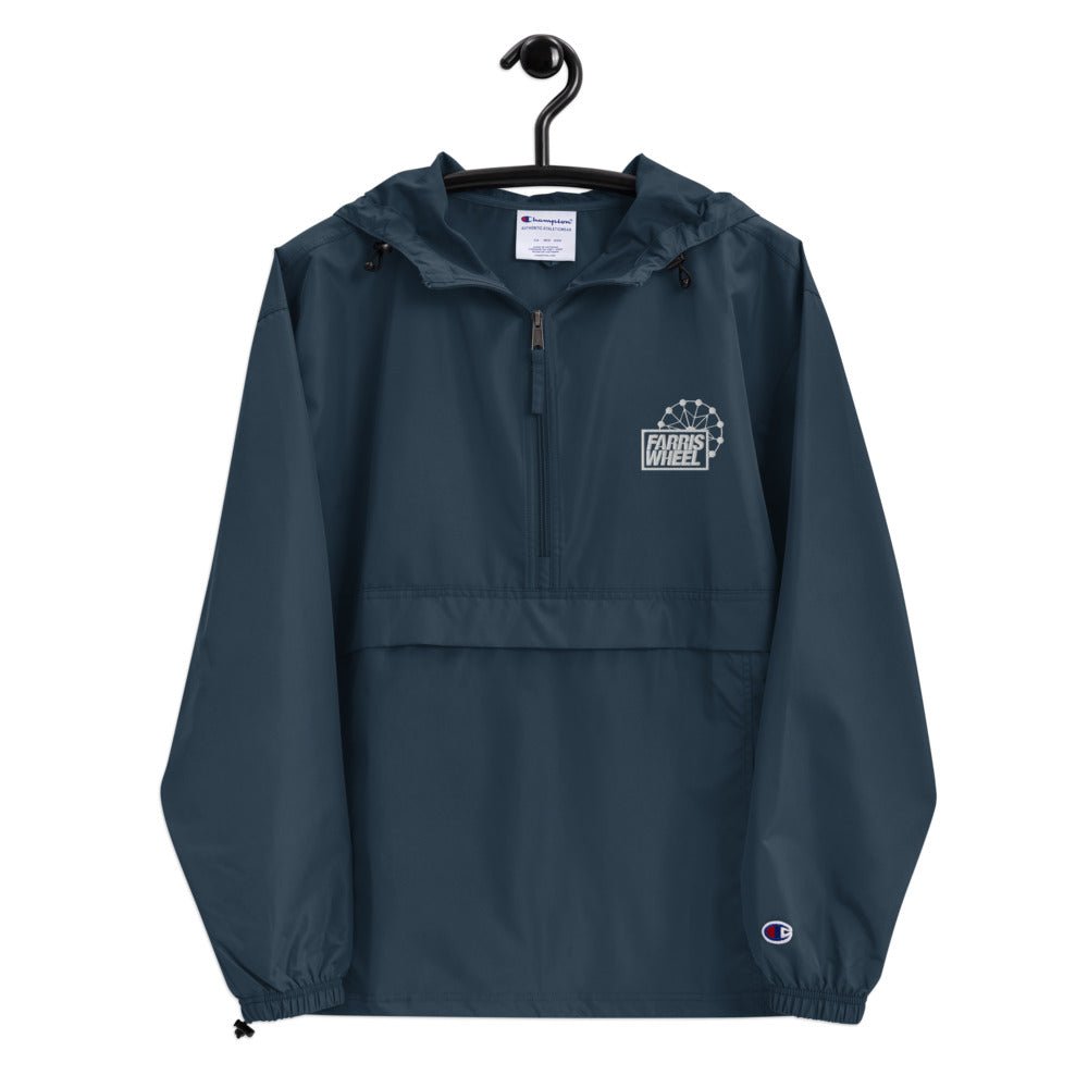 Farris Wheel Embroidered Champion Packable Jacket - BeExtra! Apparel & More