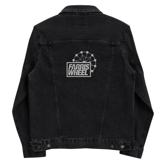 Farris Wheel Embroidered Unisex Denim Jacket - BeExtra! Apparel & More