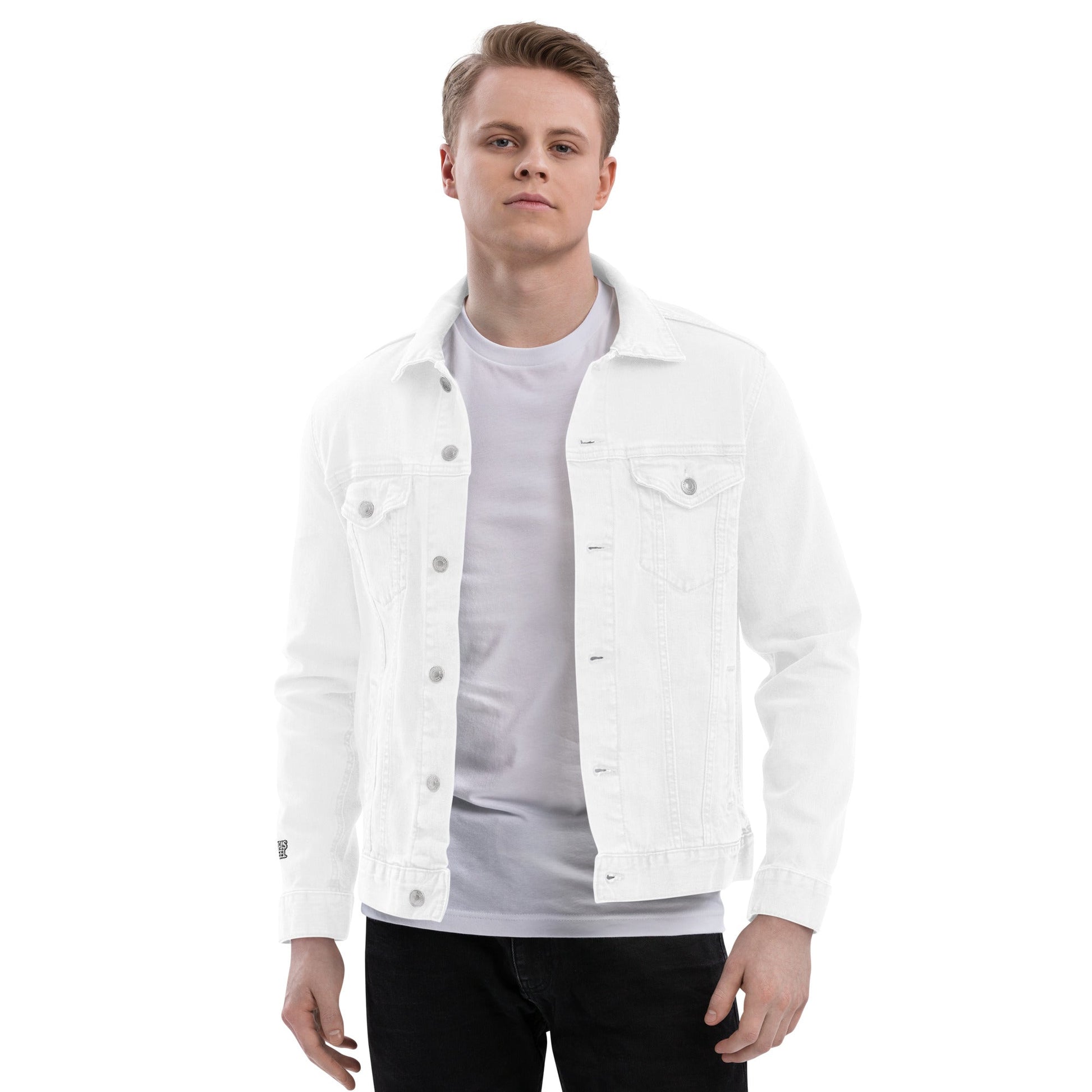 Farris Wheel Embroidered Unisex Denim Jacket - BeExtra! Apparel & More