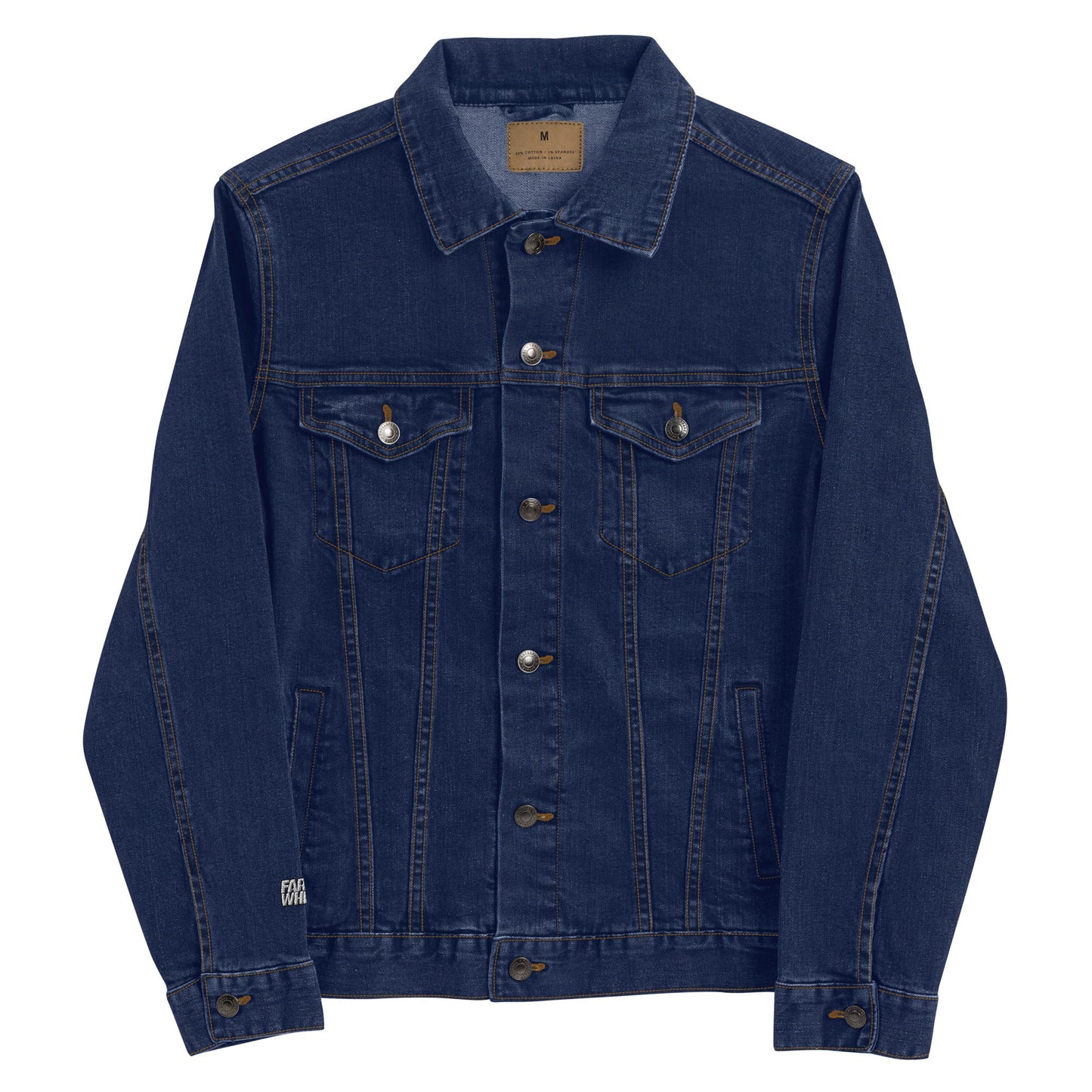 Farris Wheel Embroidered Unisex Denim Jacket - BeExtra! Apparel & More