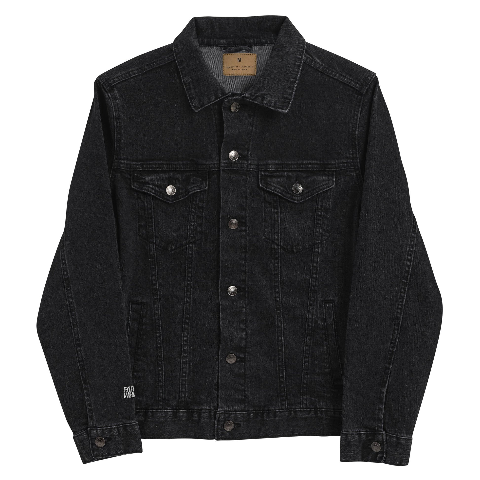 Farris Wheel Embroidered Unisex Denim Jacket - BeExtra! Apparel & More