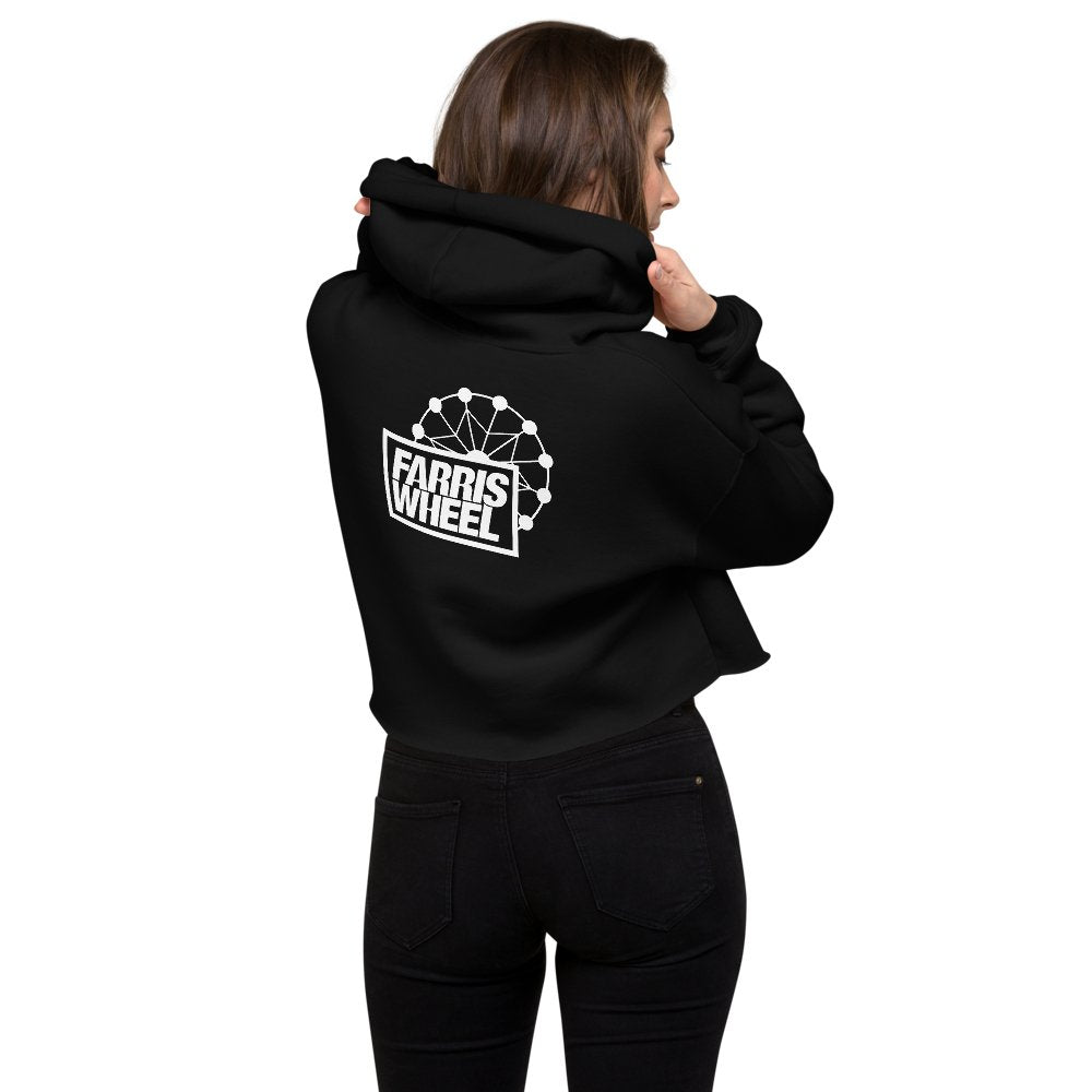 Farris Wheel Emoji Cropped Hoodie - BeExtra! Apparel & More