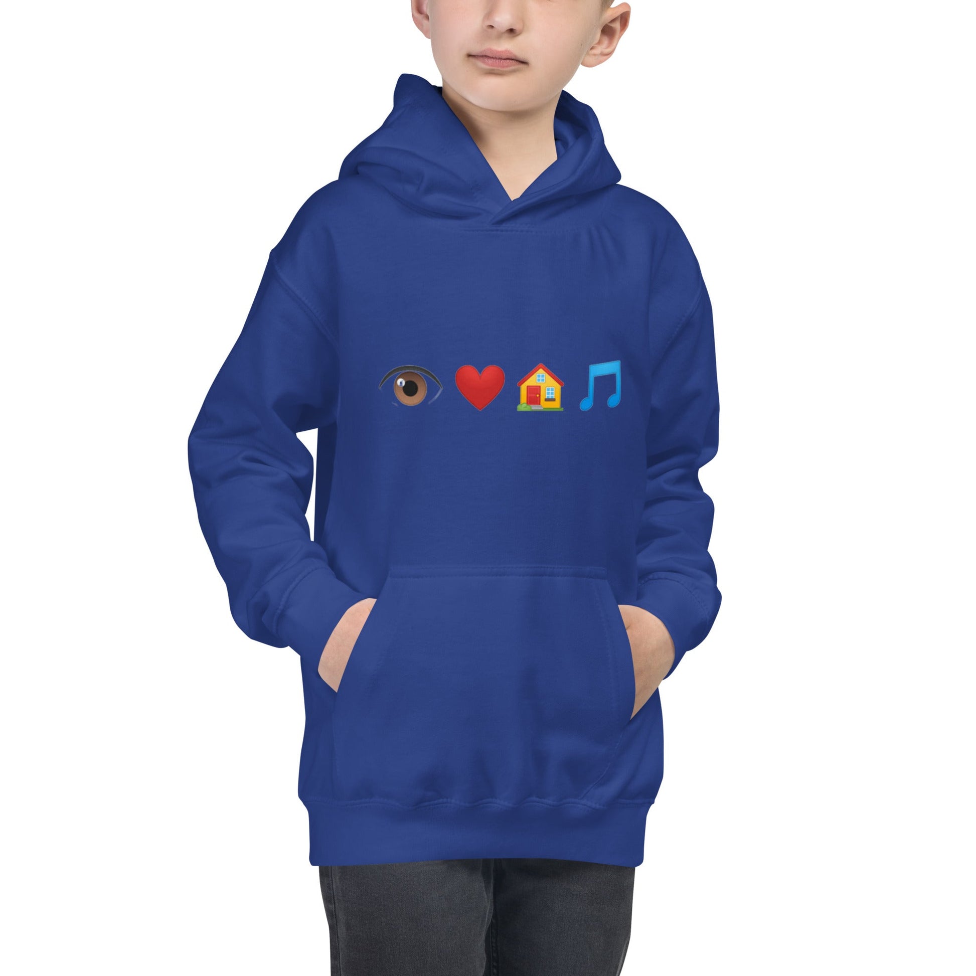 Farris Wheel Emoji Kids Hoodie - BeExtra! Apparel & More