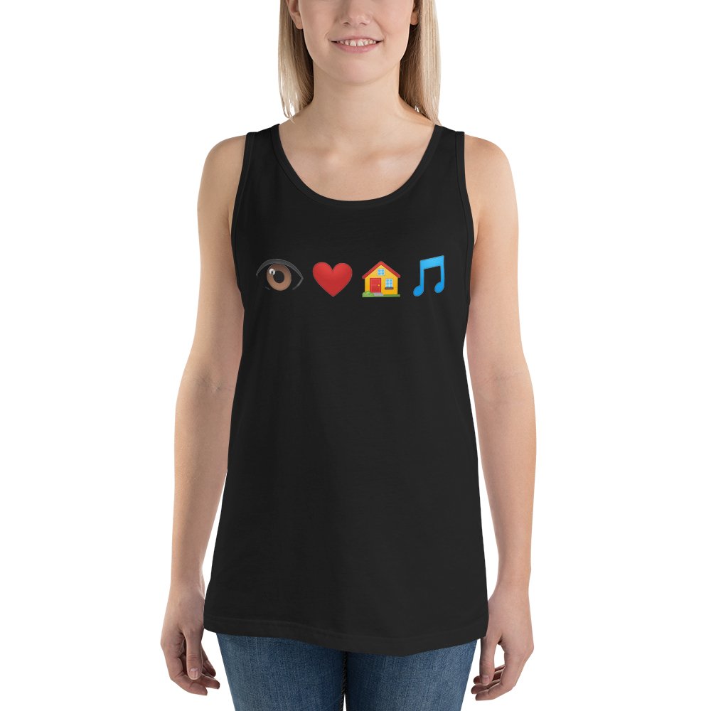 Farris Wheel Emoji Unisex Tank Top - BeExtra! Apparel & More