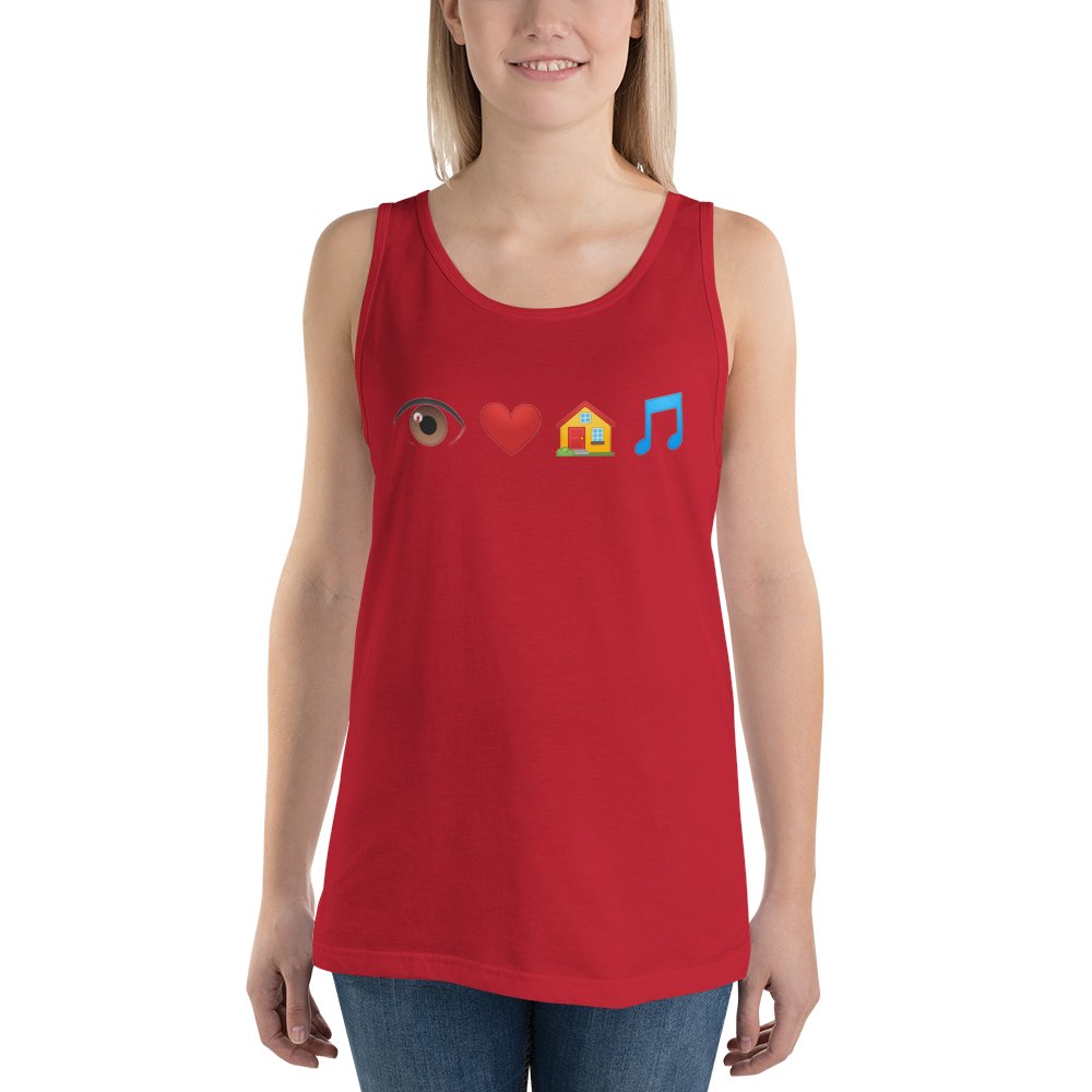 Farris Wheel Emoji Unisex Tank Top - BeExtra! Apparel & More