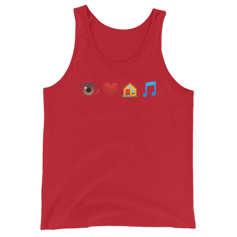 Farris Wheel Emoji Unisex Tank Top - BeExtra! Apparel & More