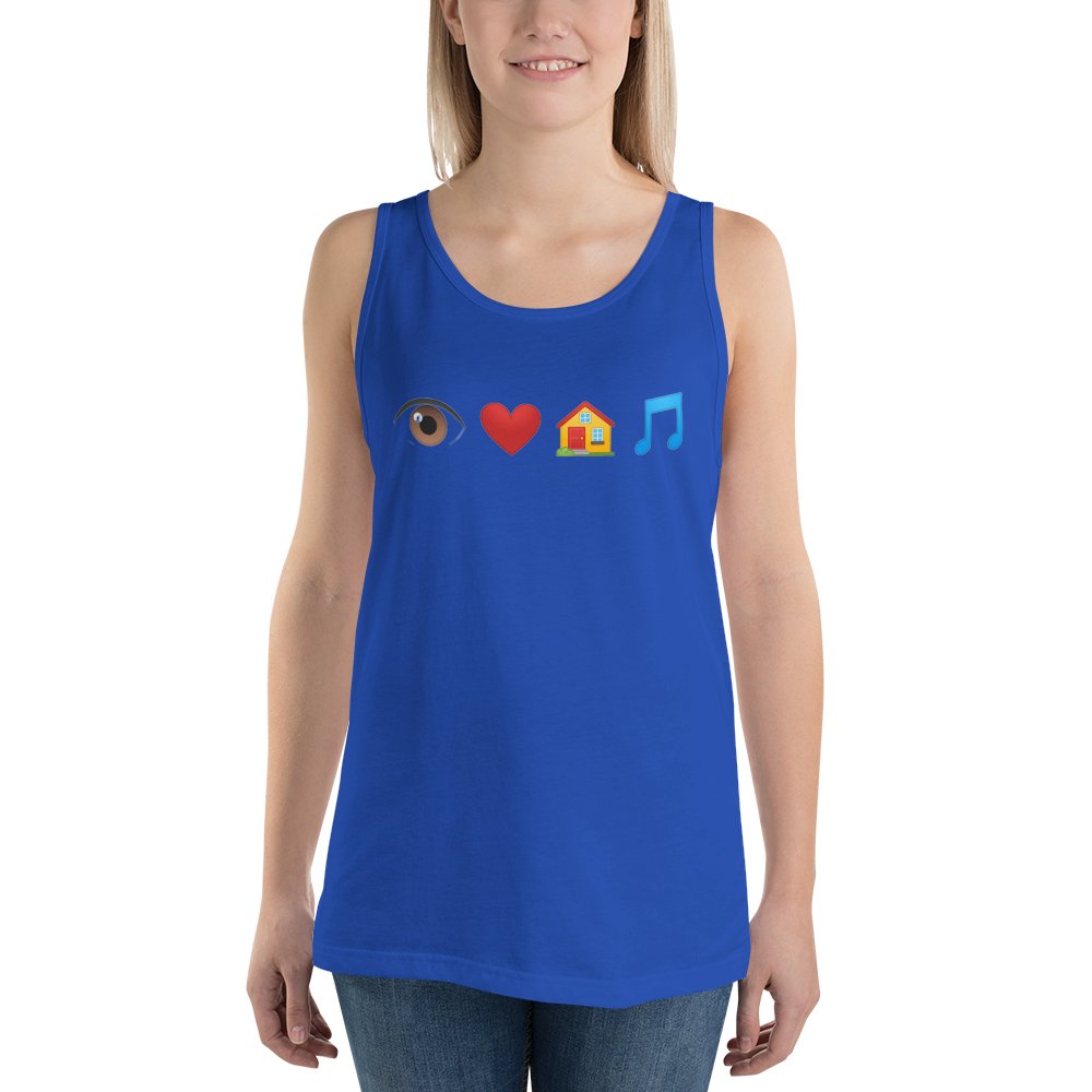Farris Wheel Emoji Unisex Tank Top - BeExtra! Apparel & More