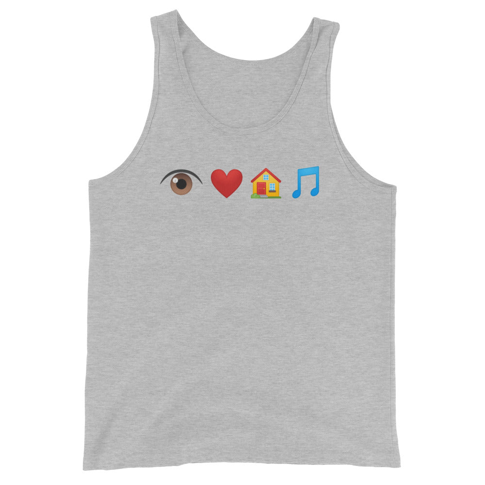Farris Wheel Emoji Unisex Tank Top - BeExtra! Apparel & More