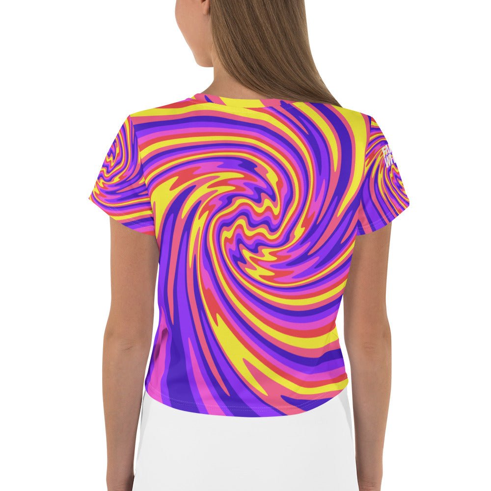 Farris Wheel Funky Carnival Crop Tee - BeExtra! Apparel & More