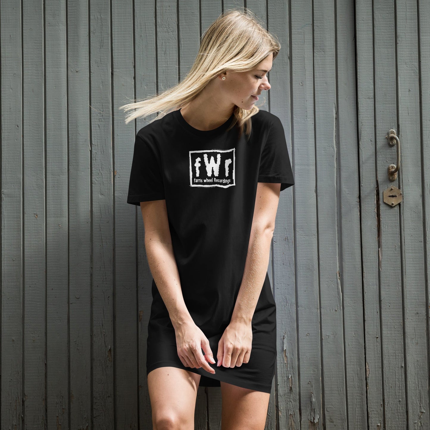 Farris Wheel fWr Organic Cotton T-Shirt Dress - BeExtra! Apparel & More