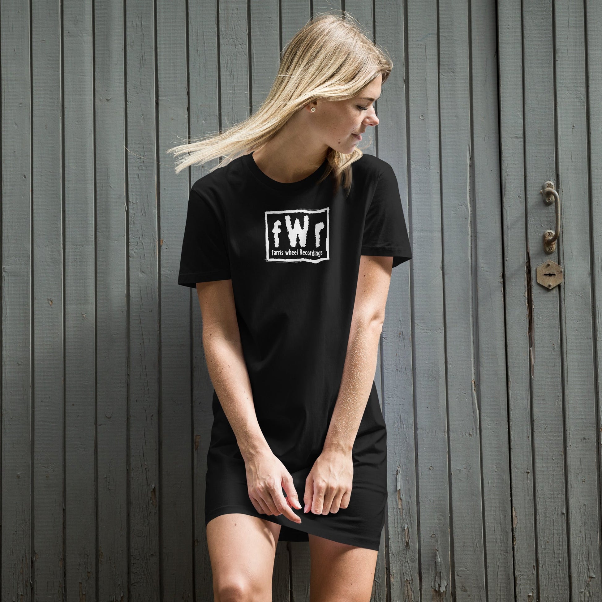 Farris Wheel fWr Organic Cotton T-Shirt Dress - BeExtra! Apparel & More