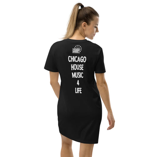 Farris Wheel fWr Organic Cotton T-Shirt Dress - BeExtra! Apparel & More