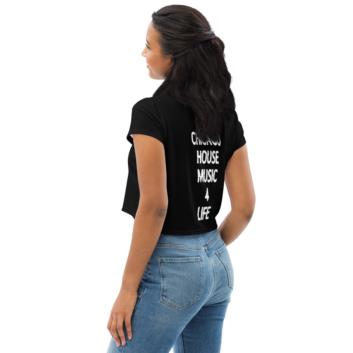 Farris Wheel fWr Womens Crop Tee - BeExtra! Apparel & More