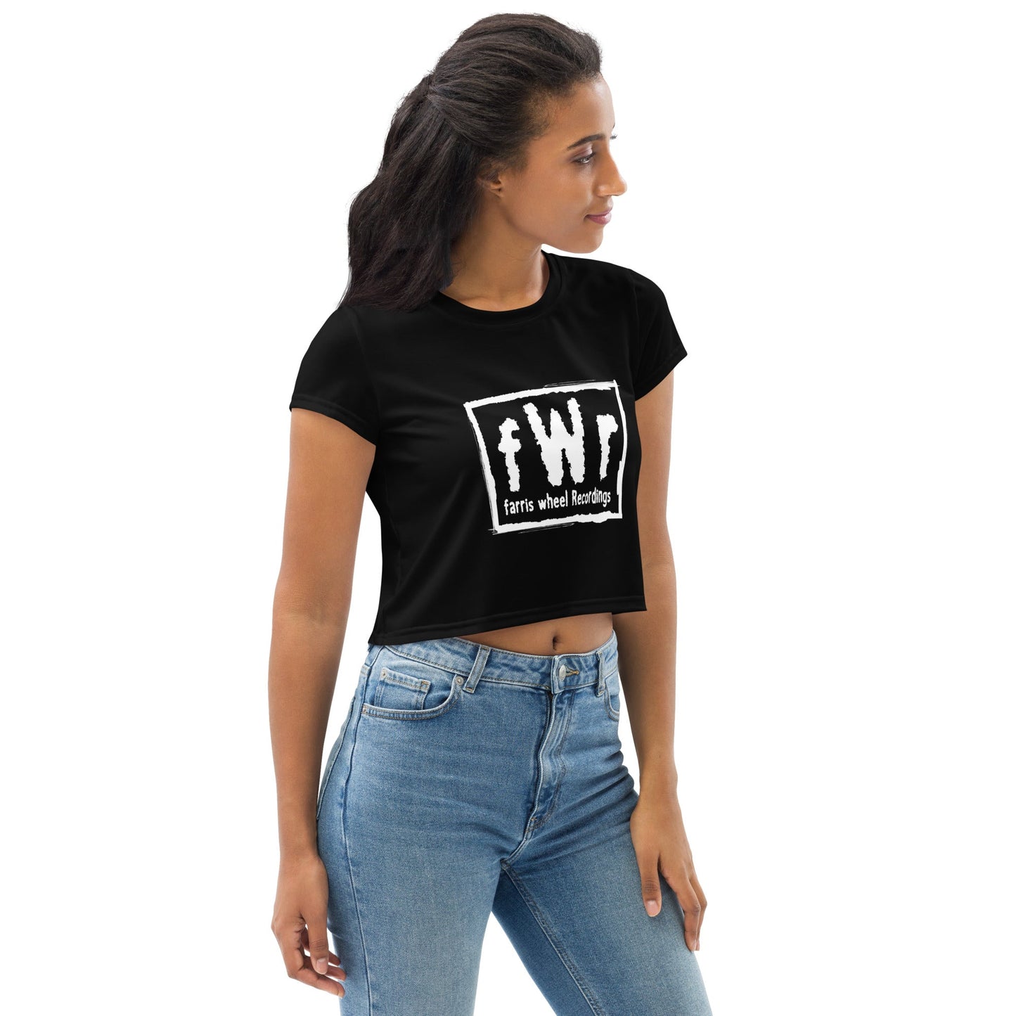 Farris Wheel fWr Womens Crop Tee - BeExtra! Apparel & More