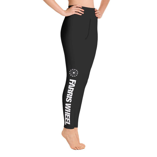 Farris Wheel High Waist Yoga Leggings - BeExtra! Apparel & More