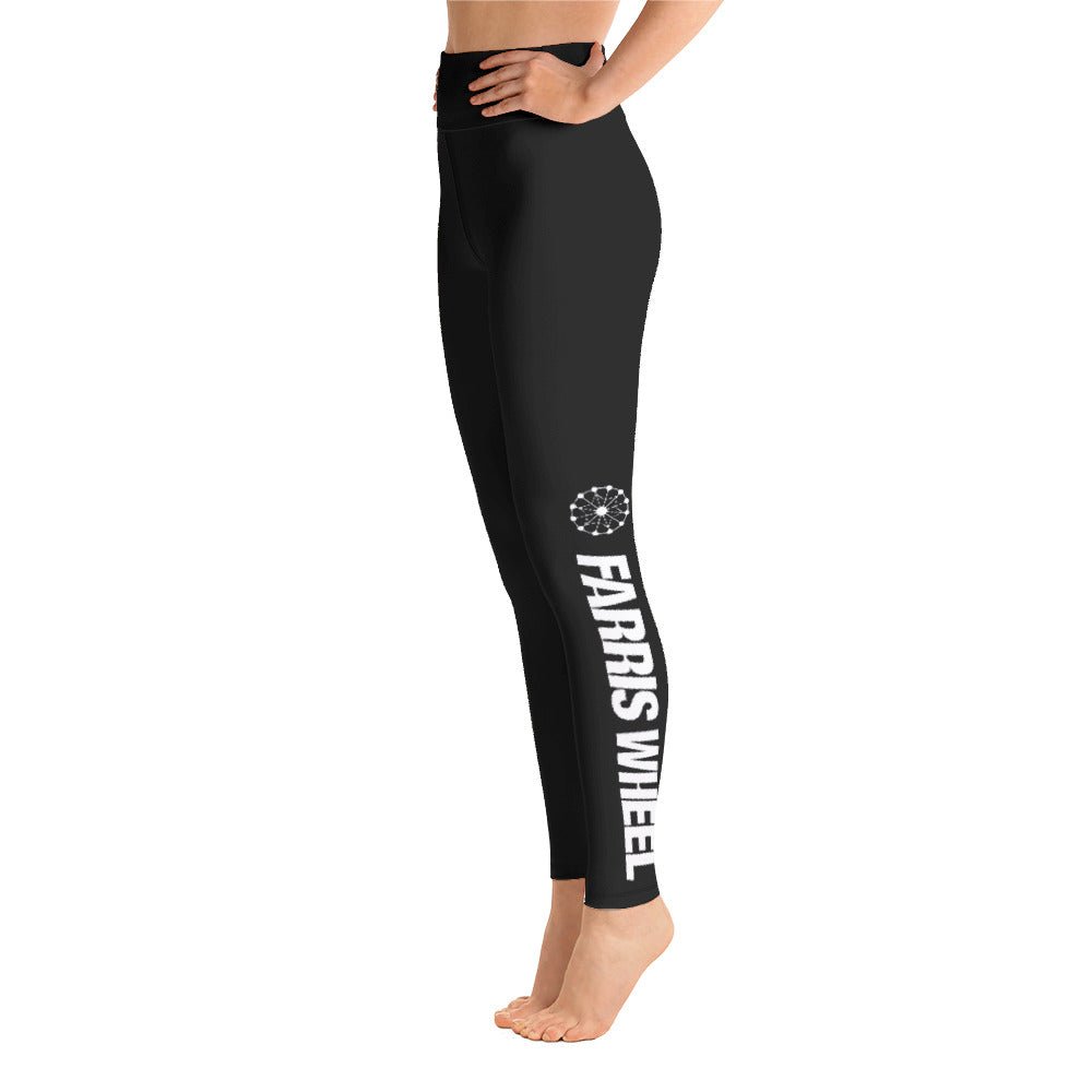 Farris Wheel High Waist Yoga Leggings - BeExtra! Apparel & More