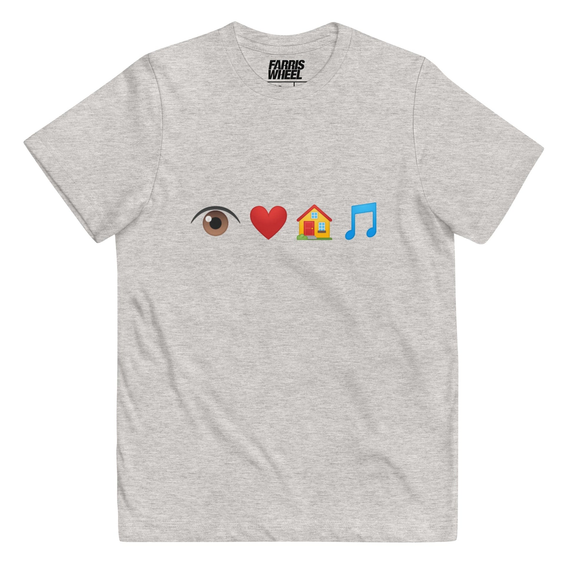Farris Wheel Kids Emoji Jersey T-shirt - BeExtra! Apparel & More