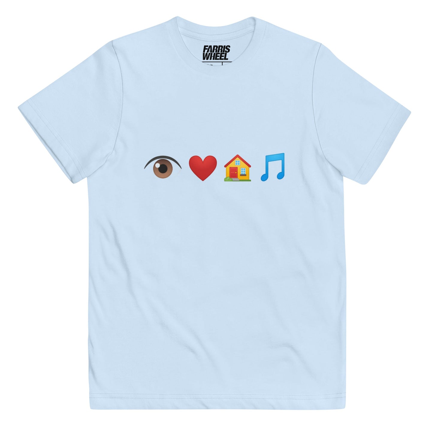Farris Wheel Kids Emoji Jersey T-shirt - BeExtra! Apparel & More