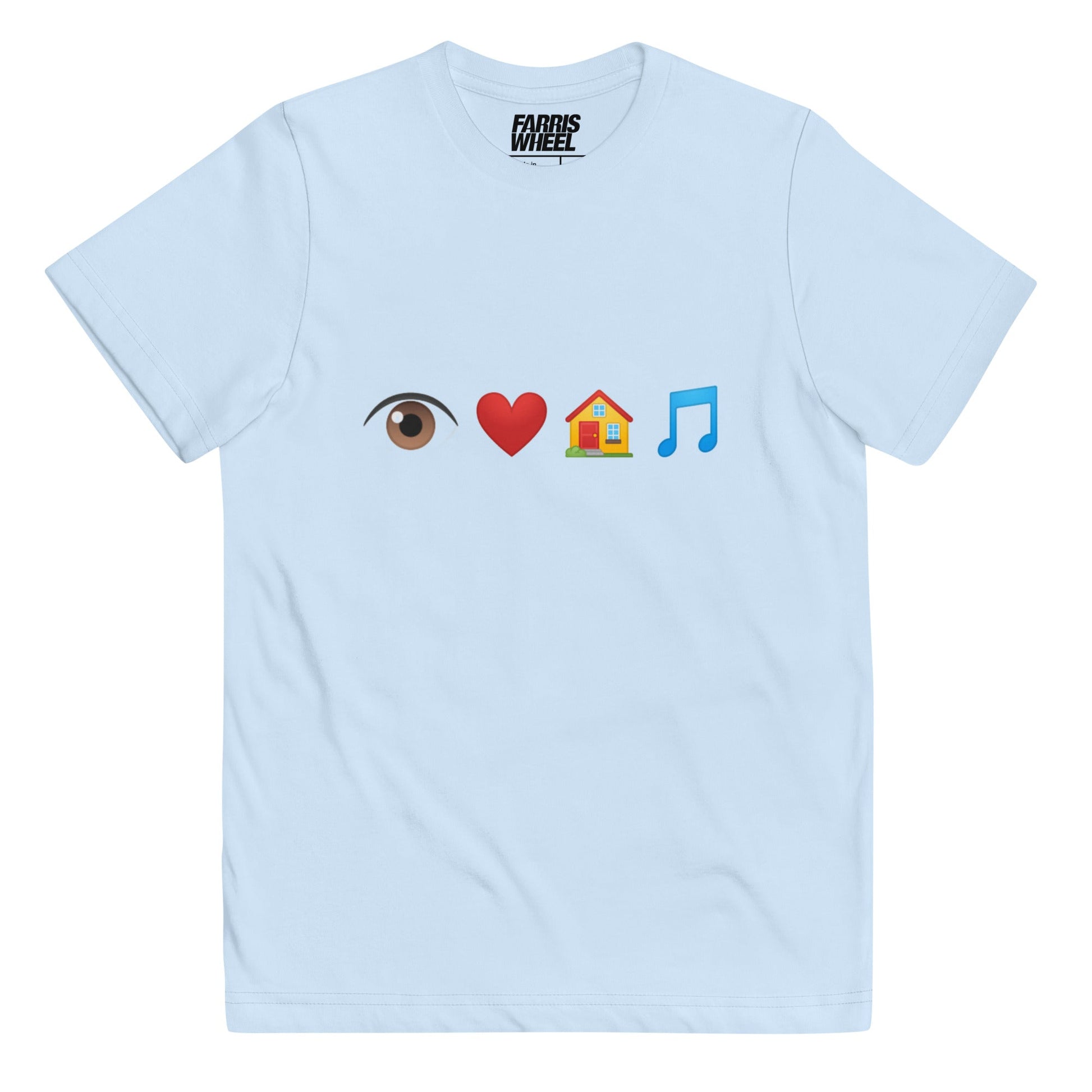 Farris Wheel Kids Emoji Jersey T-shirt - BeExtra! Apparel & More
