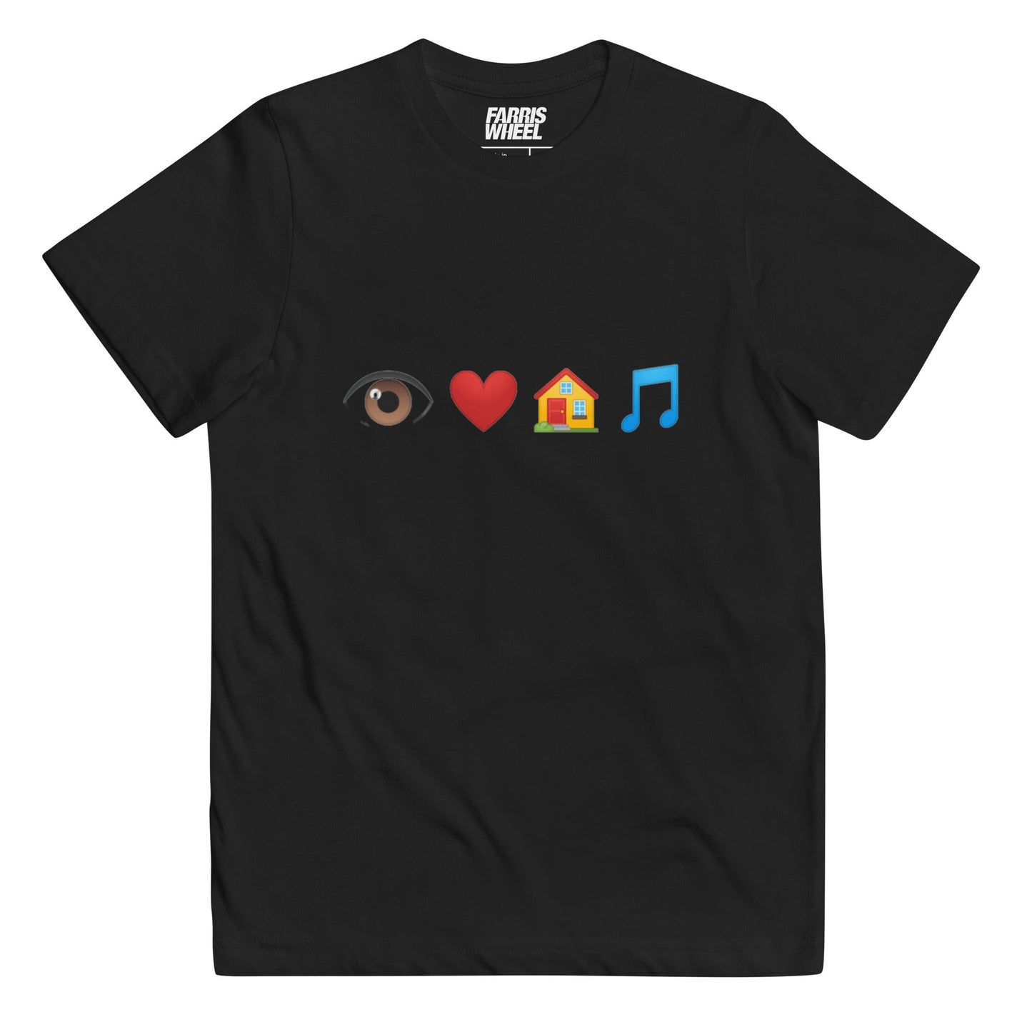 Farris Wheel Kids Emoji Jersey T-shirt - BeExtra! Apparel & More