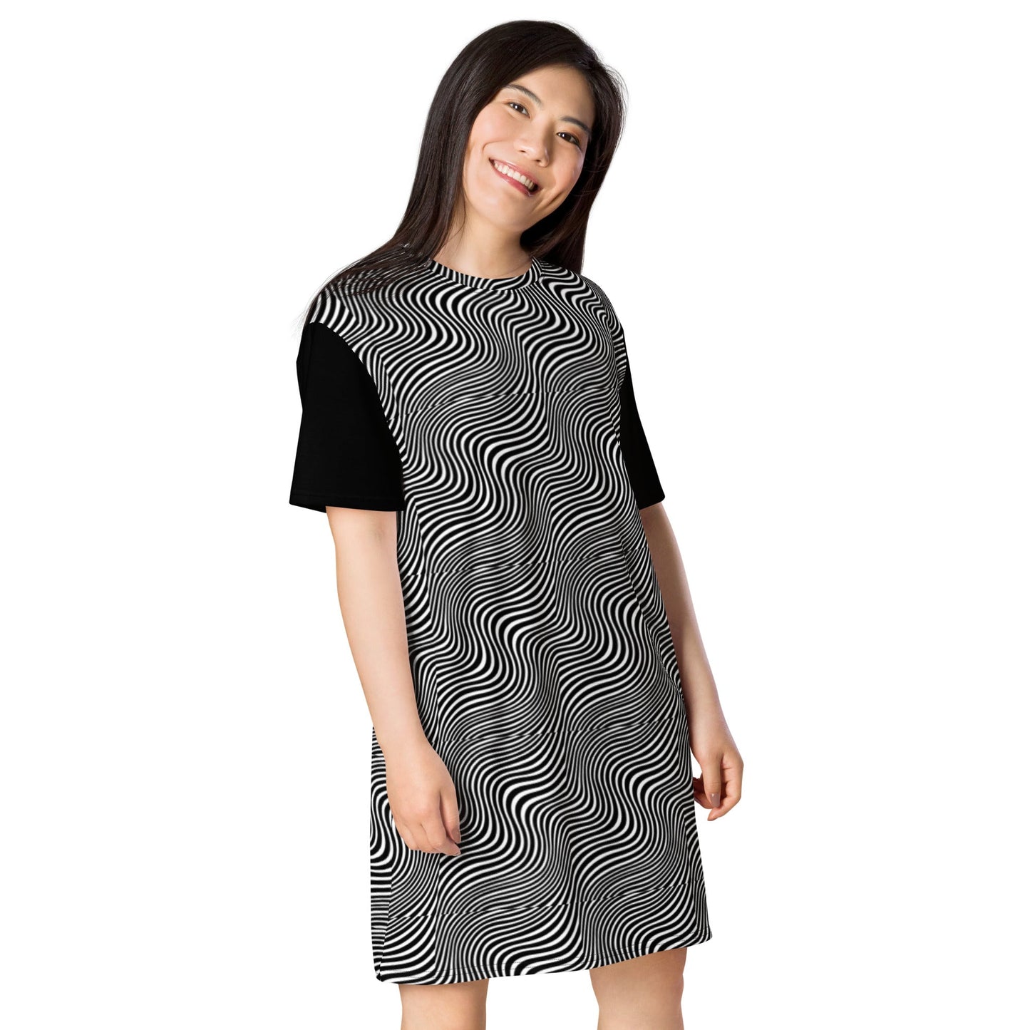 Farris Wheel Limited T-Shirt Dress - BeExtra! Apparel & More