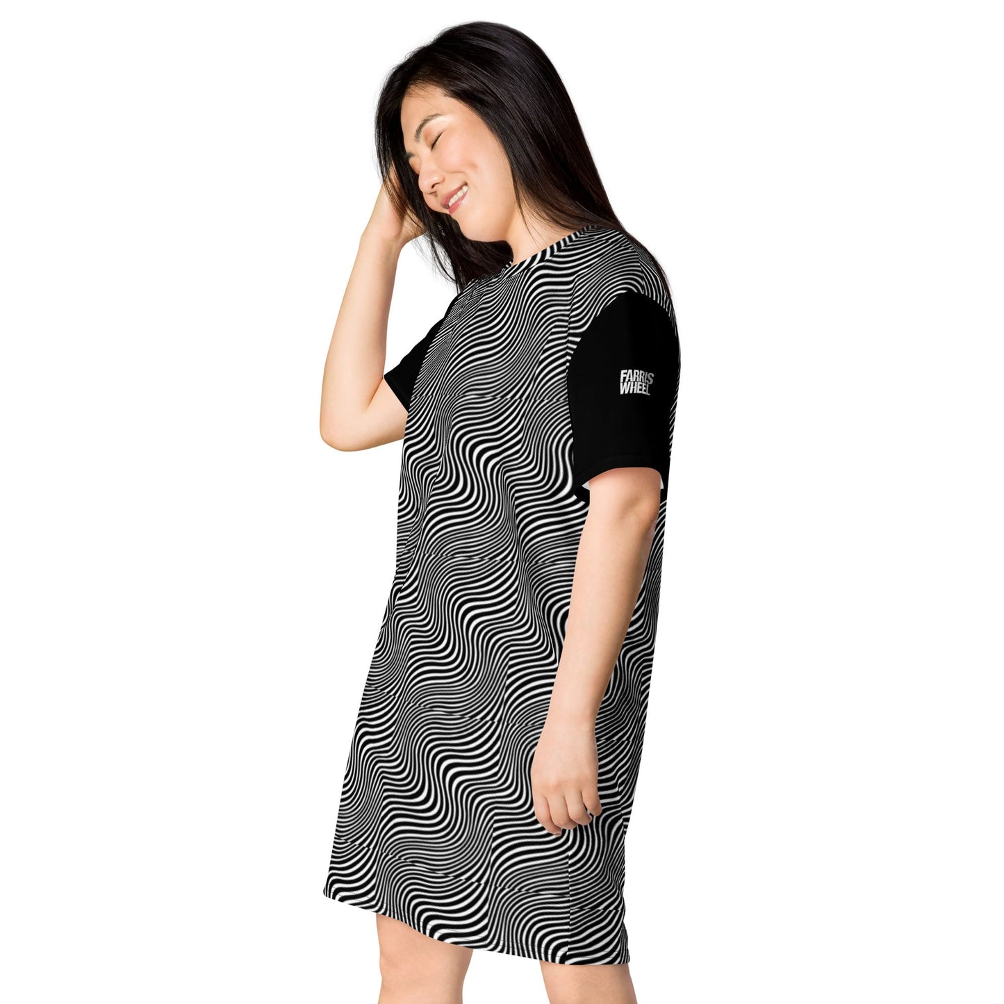 Farris Wheel Limited T-Shirt Dress - BeExtra! Apparel & More