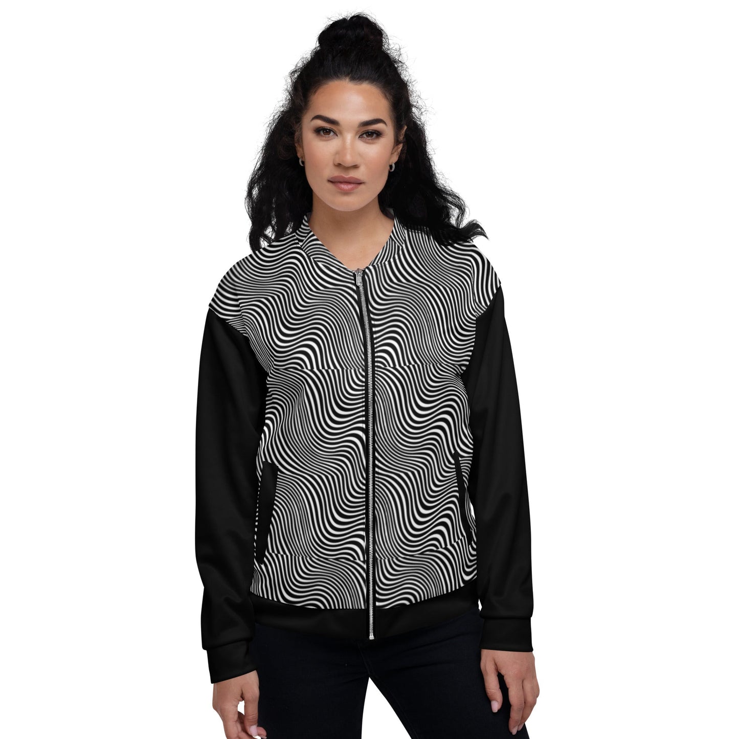 Farris Wheel Limited Trippy Unisex Bomber Jacket - BeExtra! Apparel & More