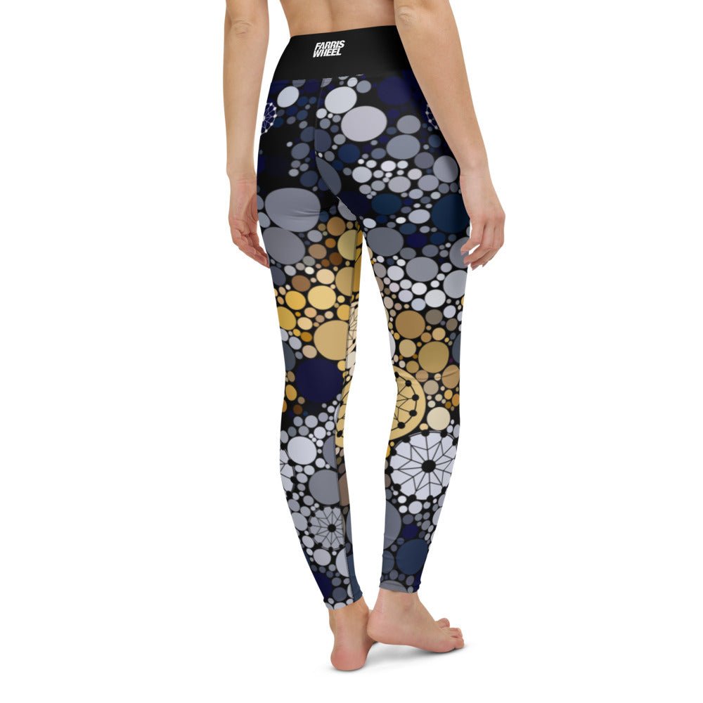 Farris Wheel Lunar Yoga Leggings - BeExtra! Apparel & More