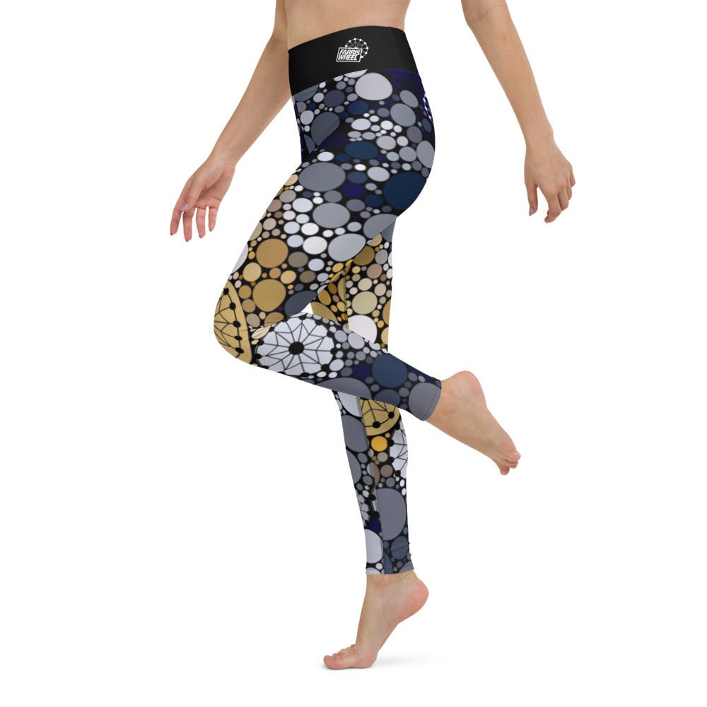 Farris Wheel Lunar Yoga Leggings - BeExtra! Apparel & More