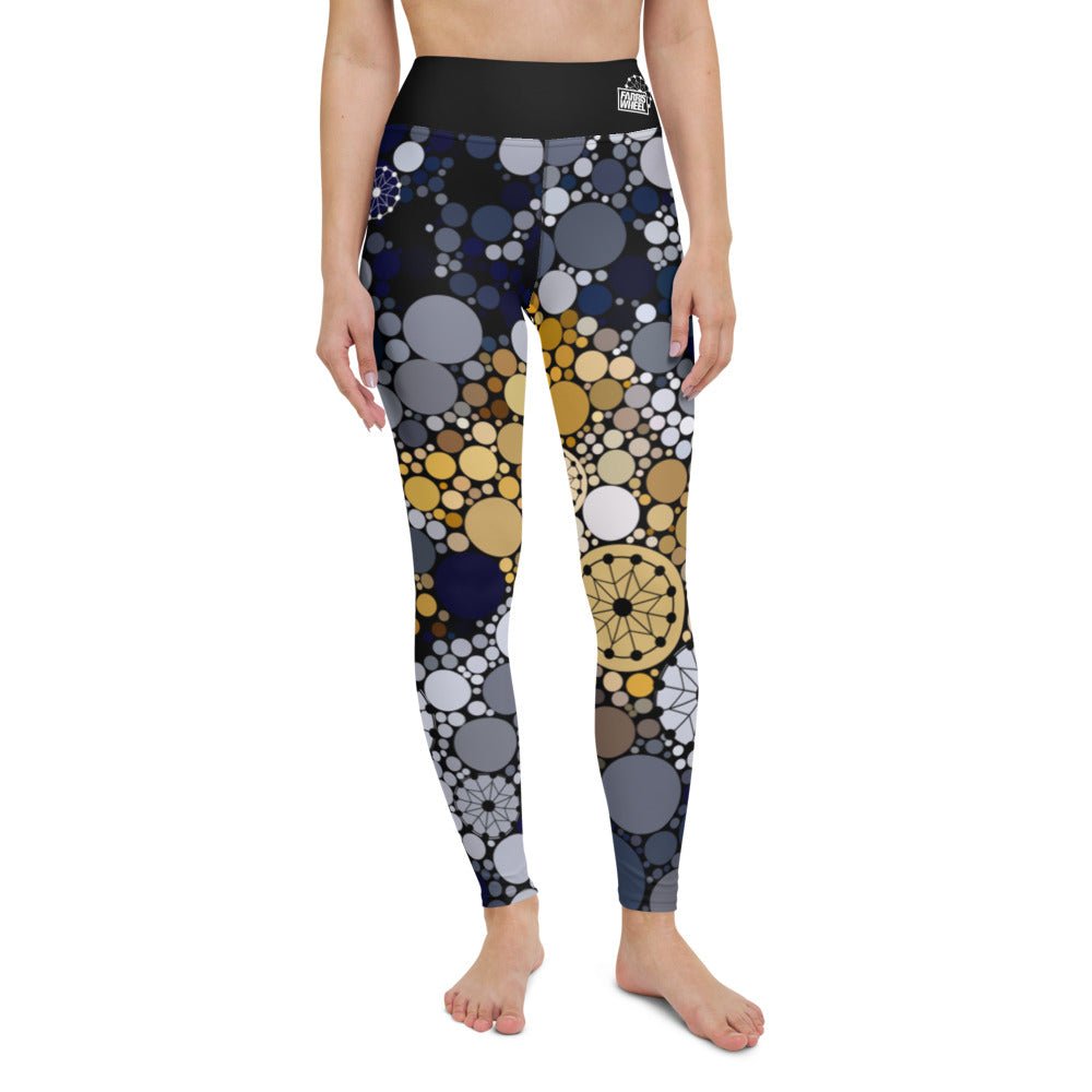 Farris Wheel Lunar Yoga Leggings - BeExtra! Apparel & More
