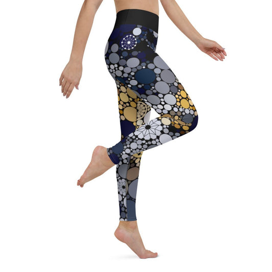 Farris Wheel Lunar Yoga Leggings - BeExtra! Apparel & More