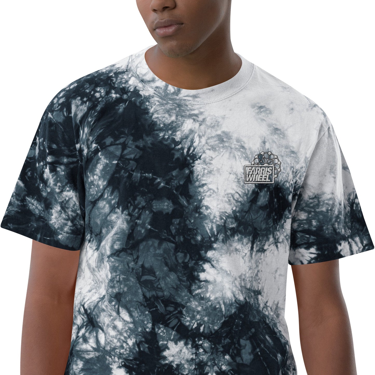 Farris Wheel Oversized Unisex Tie-dye T-shirt - BeExtra! Apparel & More